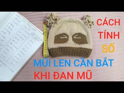 Video: Mũ Len. Làm Thế Nào để Tính Toán Kích Thước Của Nó Khi đan