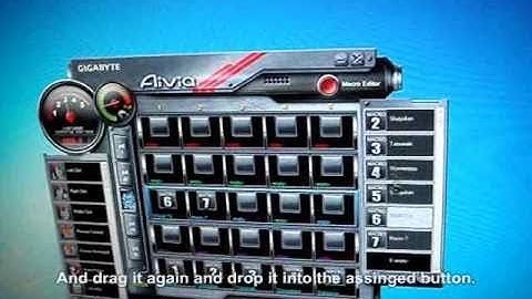 GIGABYTE K8100 Gaming Keyboard prezentacja makr 1