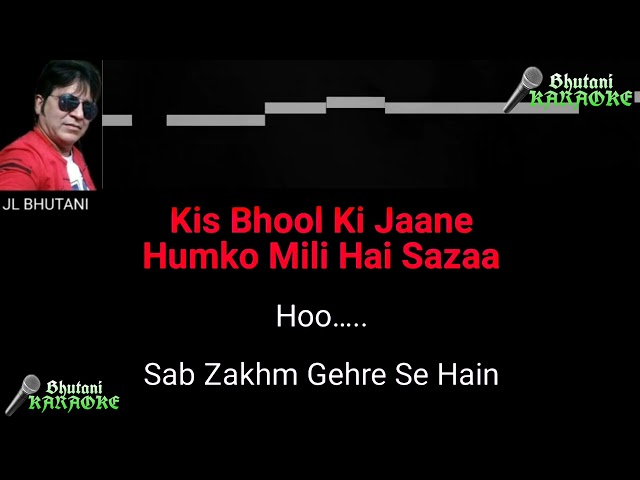 Kabhi Na Kabhi To Miloge Karaoke with lyrics (Shaapit) Aditya Narayan class=
