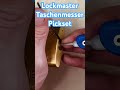 A.Wendt/Crack a padlock/Schloss öffnen/Schloss knacken/Taschenmesser Pickset Lockmaster/Lockpicking