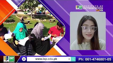 Positive feedback from our recent students | Life at ISP | Admissions in university 2021 ISP Multan