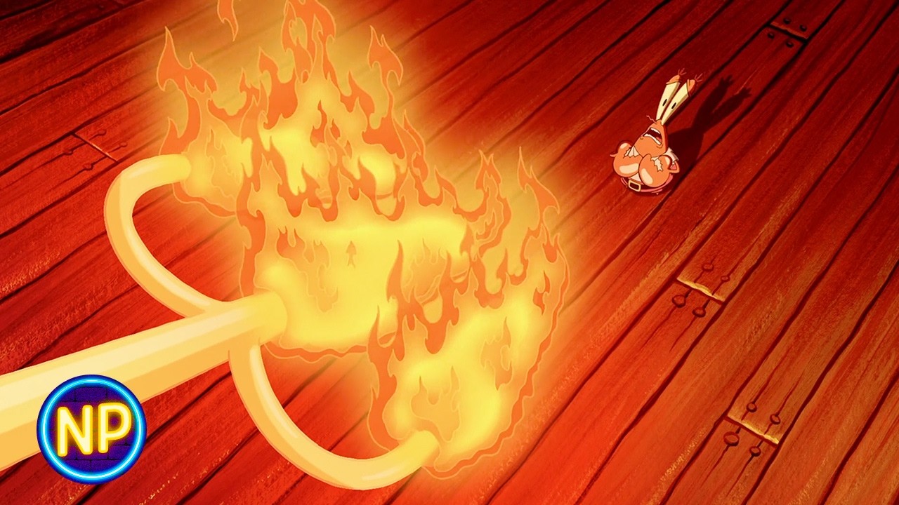 King Neptune Accuses Mr. Krabs of Stealing His Crown | The SpongeBob Squarepants Movie