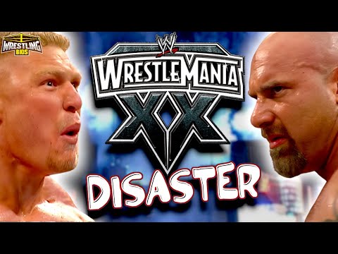 The Goldberg vs Brock Lesnar Disaster at Wrestlemania XX