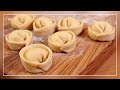 CAPPELLETI de Ricotta y Jamón | Pasta Casera SIN MÁQUINA (Capeleti)