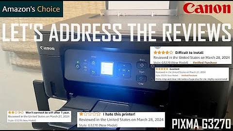 Canon Pixma G3270 Wireless Inkjet Printer, Quick Review, Setup, Installation Canon Printer