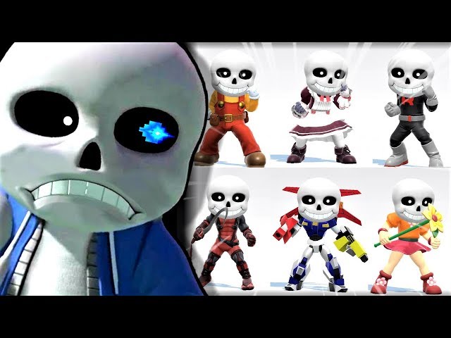 Sans from Undertale joins Smash Bros. Ultimate as a Mii Fighter costume -  Polygon