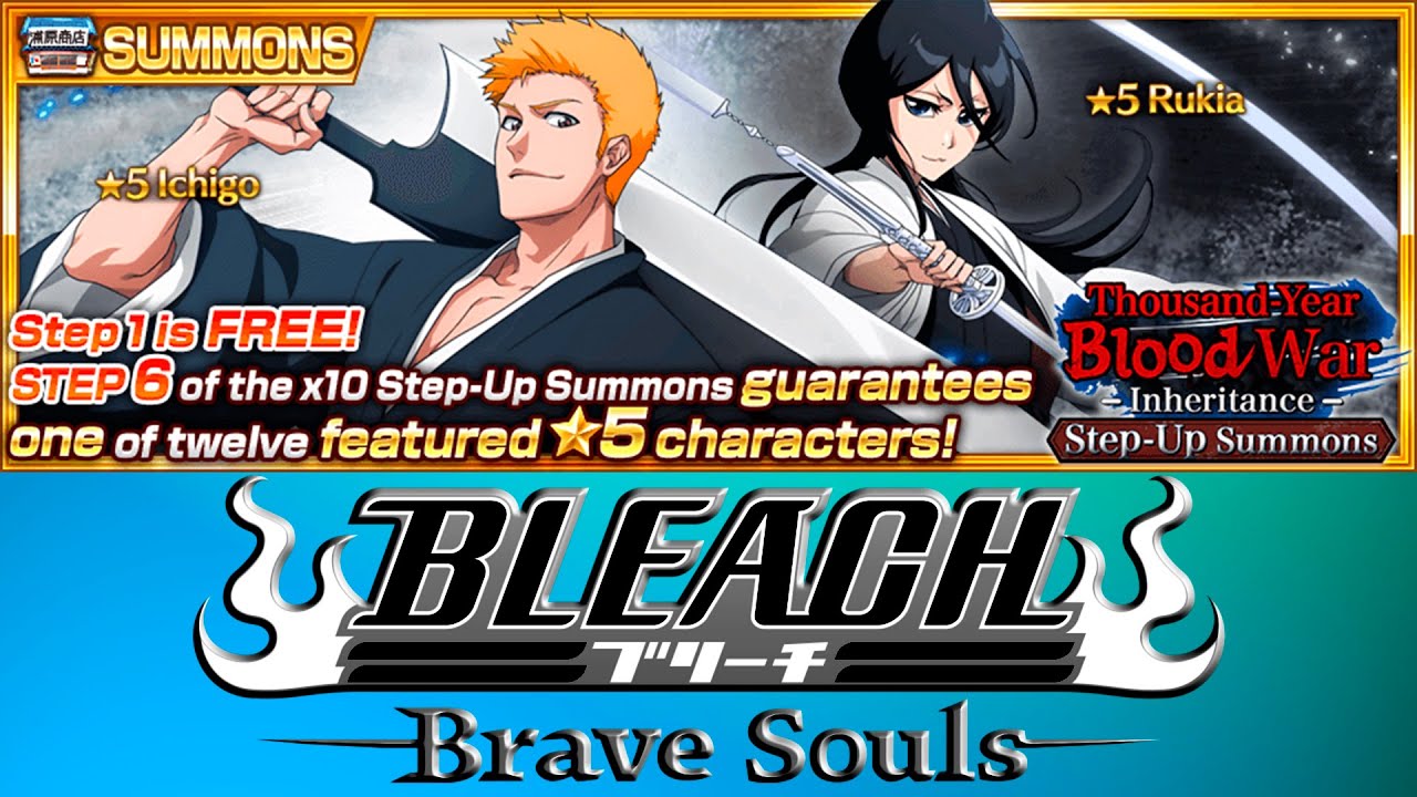 ВЫБОР ПЕРСОНАЖЕЙ И БЕСПЛАТНЫЙ СТЕП (TYBW Summons - Inheritance) | Bleach Brave Souls 