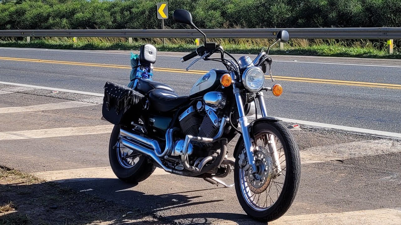 Troca de óleo da Virago 535