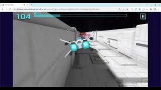X trench run-Gameplay walkthrough