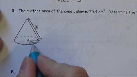 Surface Area: Cones, Cylinders and Prisms   Lesson
