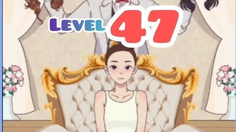 Annoying puzzle game level 47 help the girl in getting ready for her ex lover