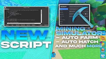 ROBLOX Mining Simulator 2 Hack Script GUI  W/ Auto Farm, Dupe Pets And Much More! *Pastebin 2022*