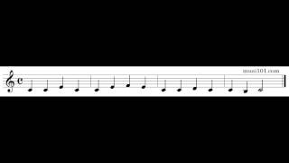 Sight Singing example #68
