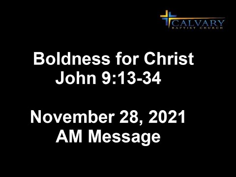 Boldness for Christ