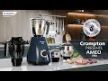 Crompton Ameo Pro Mixer Grinder 3 Jar 750 W