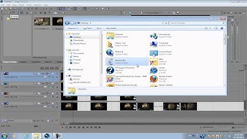 Sony Vegas Pro 11: Sniper Scope Transition