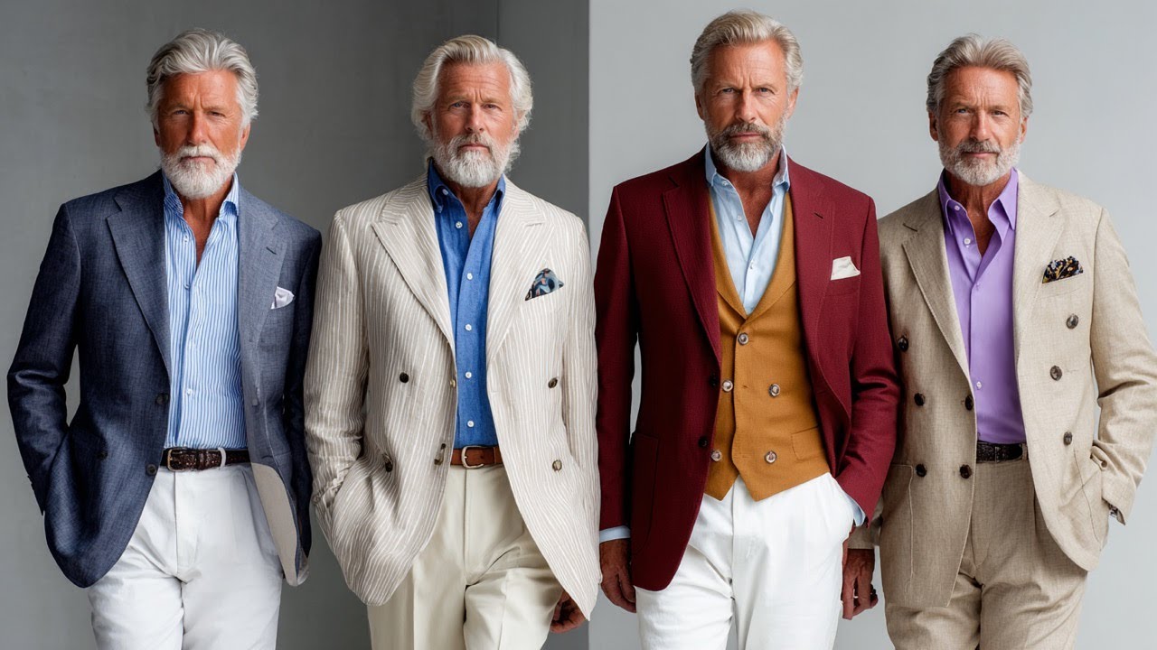 Коллекция Giorgio Armani Весна/Лето 2026 | Идеальный стиль для мужчин старше 60 лет