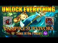 How to unlock everything in vampire survivors tides of the foscari