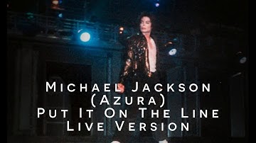 Michael Jackson (Azura) - Put It On The Line (AI Song - Live Version) | Creatib