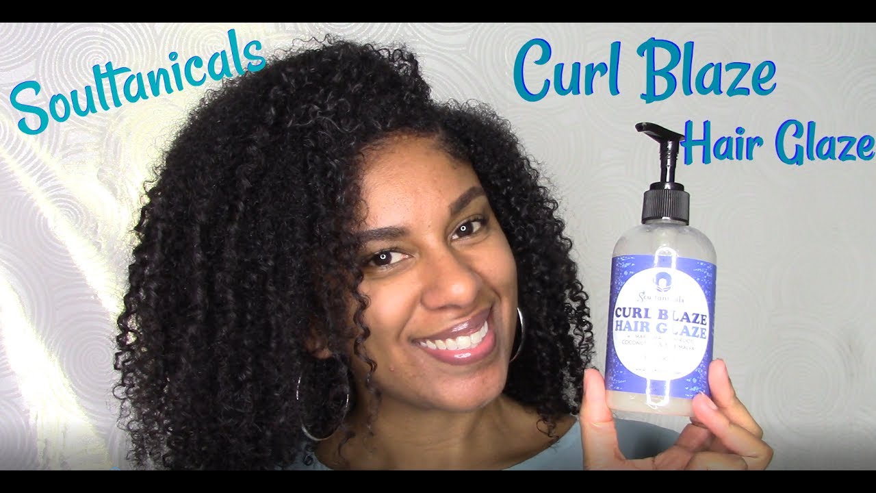 Soultanicals Curl Blaze Hair Glaze + First Impressions YouTube