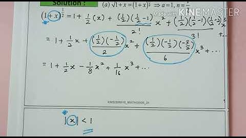 3.2 Binomial Expansions Part V