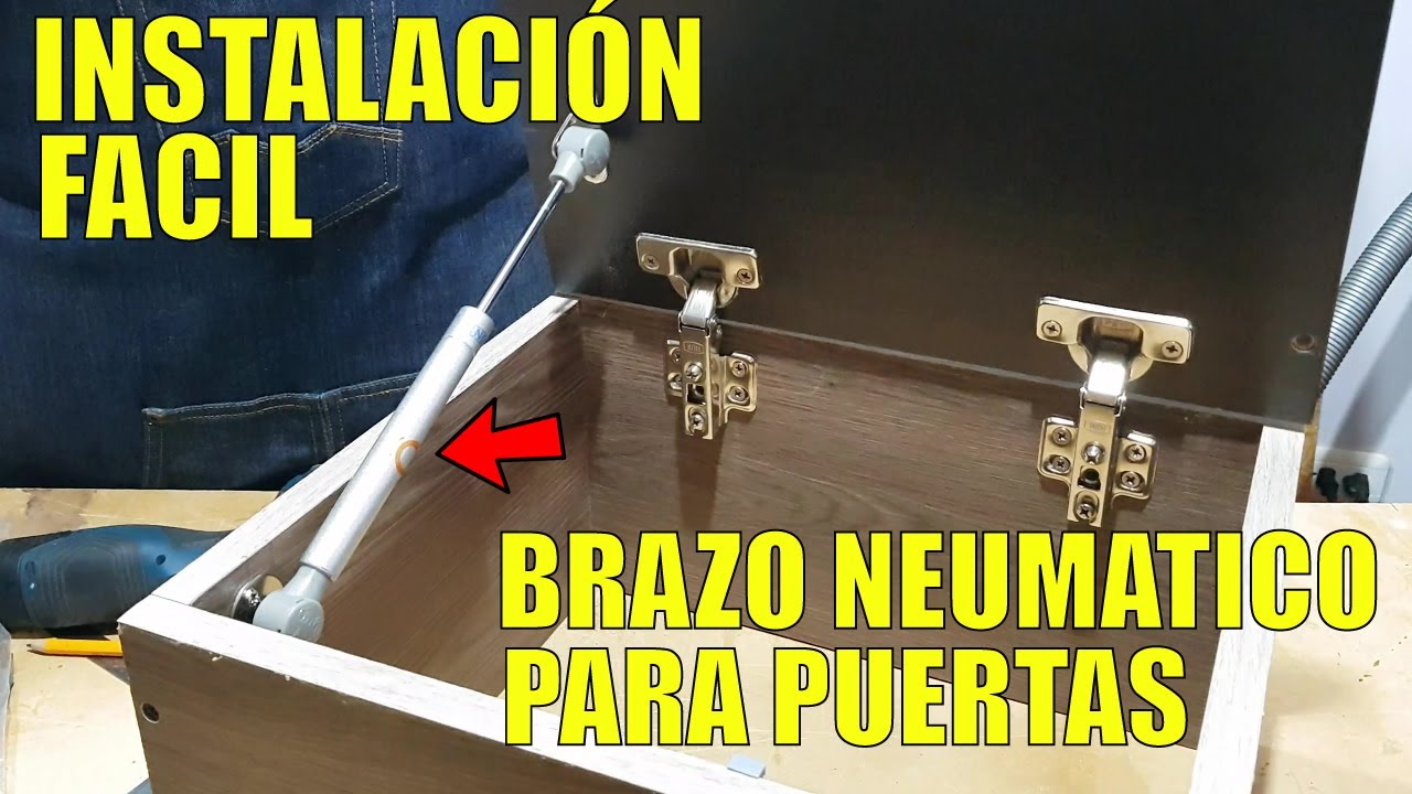 Como instalar pistones hidráulicos para muebles de cocina, Como instalar pistones  hidraulicos para muebles de cocina