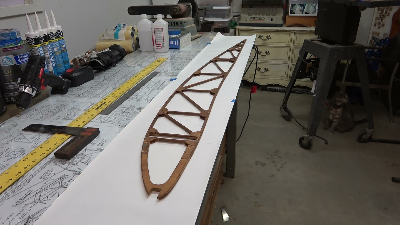 Pietenpol - GN-1 wing rib drawing for Deaton