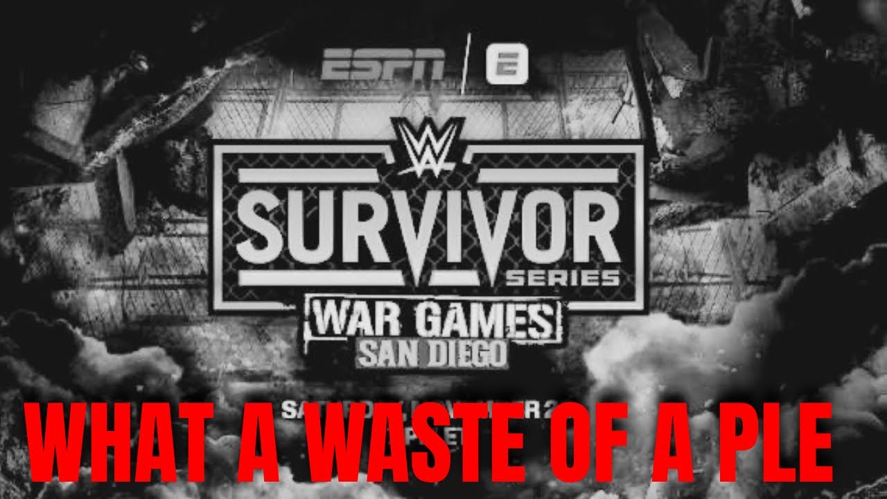 War Games Was REALLY Disappointing. 