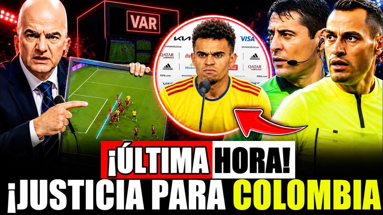 ¡VAR EN SHOCK! Mundial 2026 | FIFA SANCIONA a árbitros tras el ESCÁNDALO con Colombia