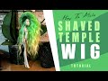 How to Make a Doll Wig (Shaved temple)