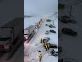 Missouri, USA! Extreme Snowstorm Freezes Highways and Creates Total Interstate Chaos on I-70#shorts