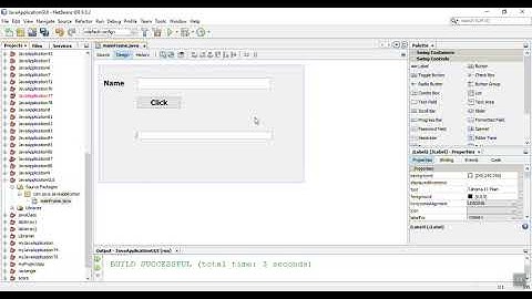 การสร้างโปรแกรม Java แบบ GUI ขั้นที่ 1