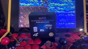 Installing GRS Switchable 4-to-8-way Restrictor Gate mod on an iiRcade Dragon’s Lair Start to Finish