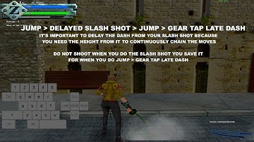 GunZ K-Style Advanced Moves: Ground Double Half Step (GDHS)