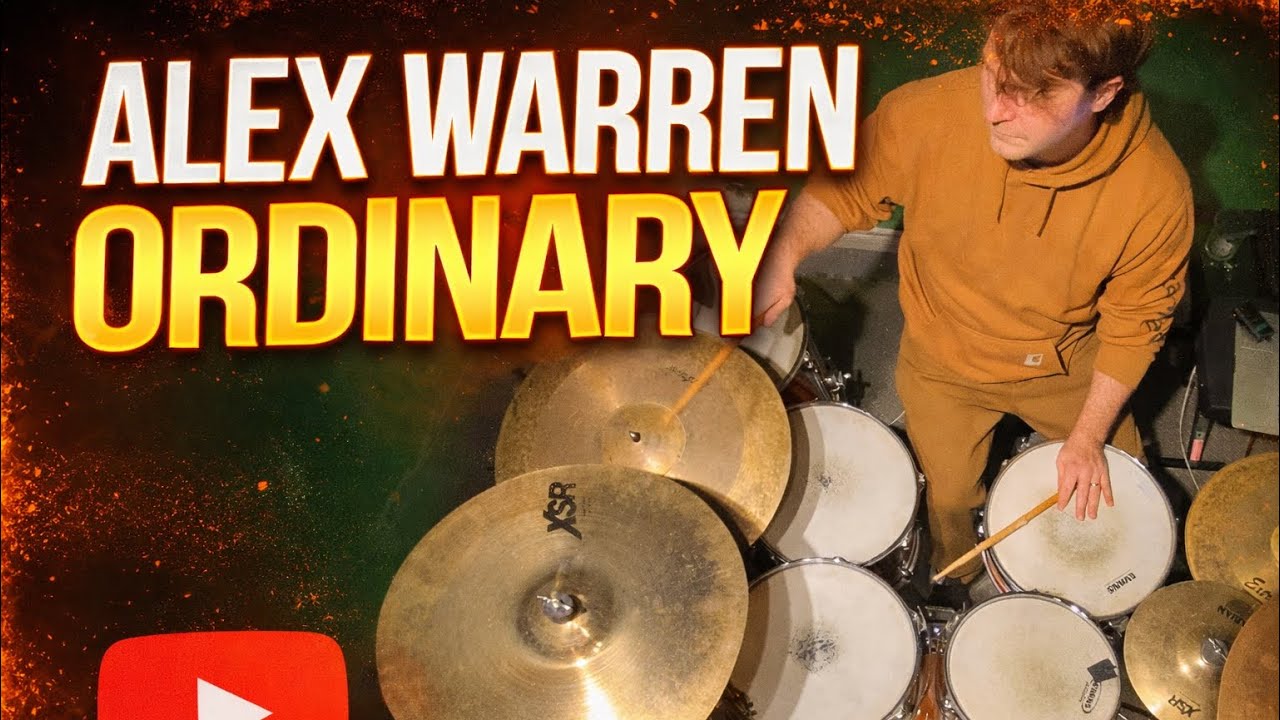 Alex Warren – Ordinary (POWERFUL Drum Cover)