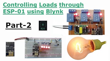 التحكم بالأجهزة من خلال ESP-01 باستخدام الهاتف.(IoT)