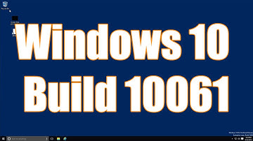 Windows 10 Build 10061 Hands On!