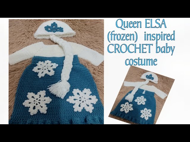 crochet elsa dress blanket Elsa Blanket and Anna Doll Crochet PATTERNS