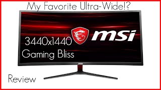 MSI Optix MAG341CQ Review 2020 - My Favorite UltraWide Monitor?