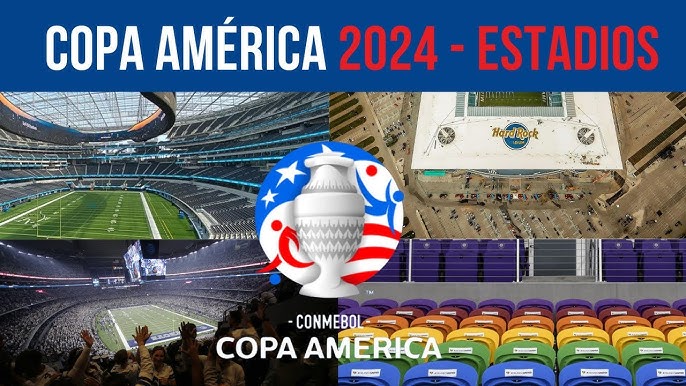 Copa América 2024: veja as sedes e calendário do torneio nos Estados Unidos