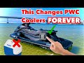 Worlds first universal pwc cooler  rider coolers review