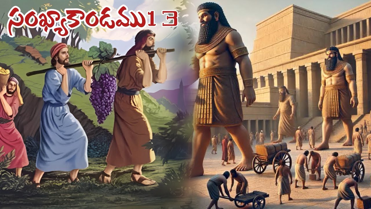 సంఖ్యాకాండము 13 #teluguaudiobible #audiobibletelugu #telugubiblereading #biblereadingtelugu #numbers