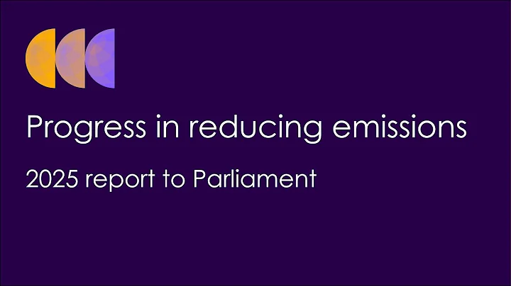 Progress in reducing emissions 2025 report to Parliament