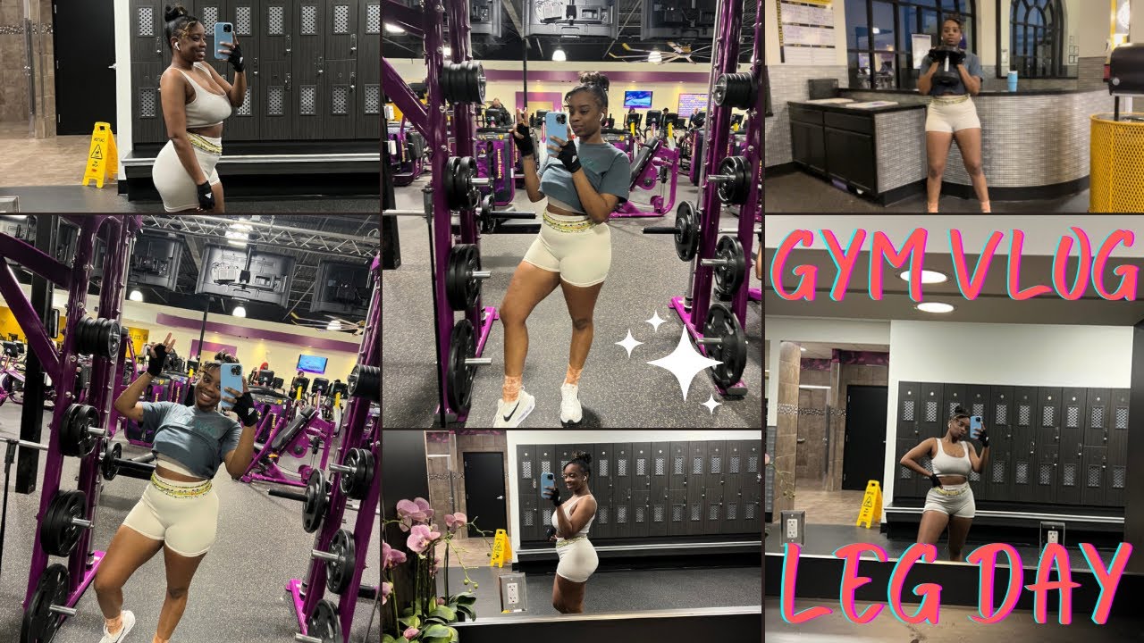 Gym vlog : leg day edition - YouTube