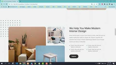 Chia sẻ miễn phí template website bán đồ nội thất gia dụng nội thất phong thủy html css js