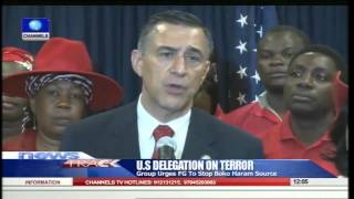 US Group Urges FG To Stop Boko Haram Source OF Funds -- 05/08/15