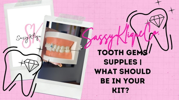 Gemzeez! The Original DIY Tooth Gem Kit tutorial. Number one the market,  25+ million views on TikTok 