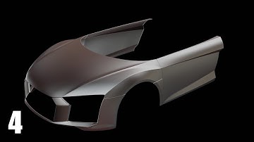 Blender 2.83 Car Modeling - Part 4 [The Doors]