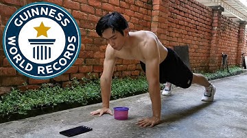 Most Push Ups in 30 Seconds WORLD RECORD - Can I make it? | FREAK PROJECT #2