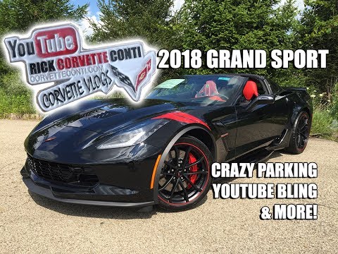 2018 Black Corvette Grand Sport Vlog Bling